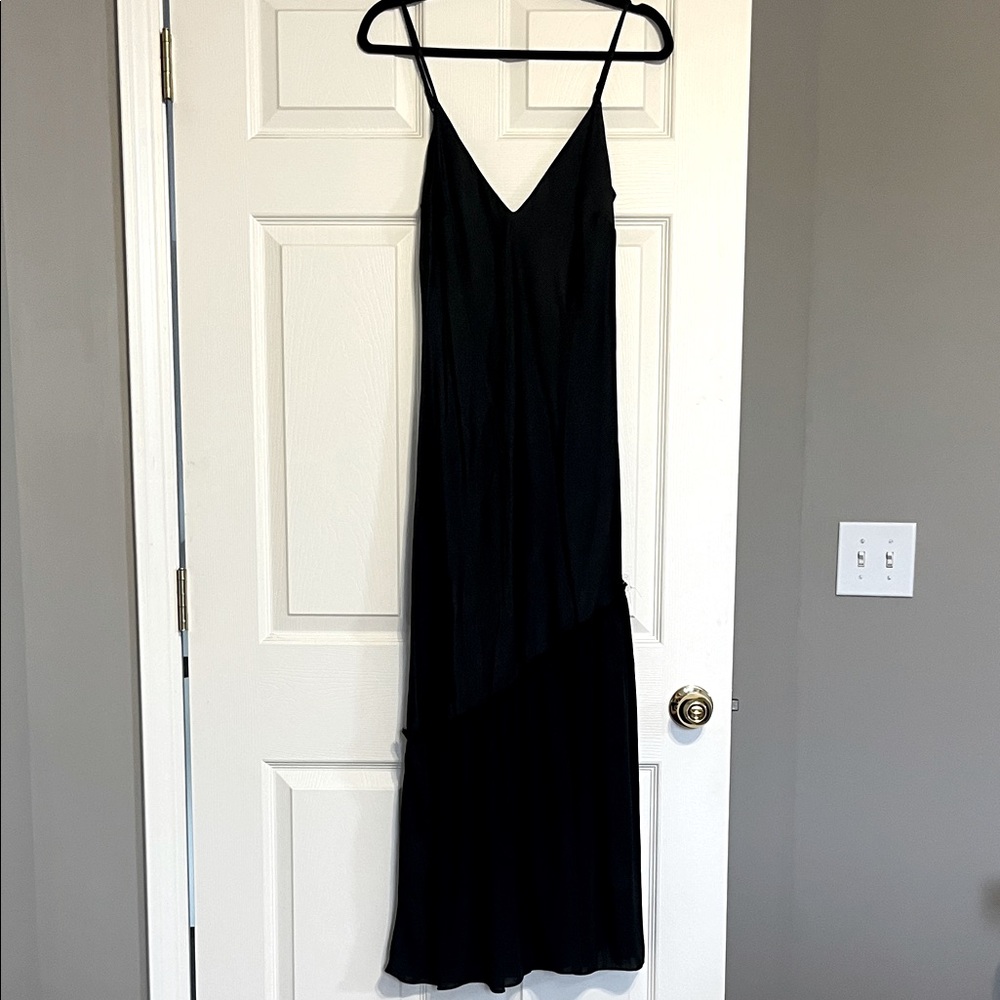 FRAME Satin Slip Dress